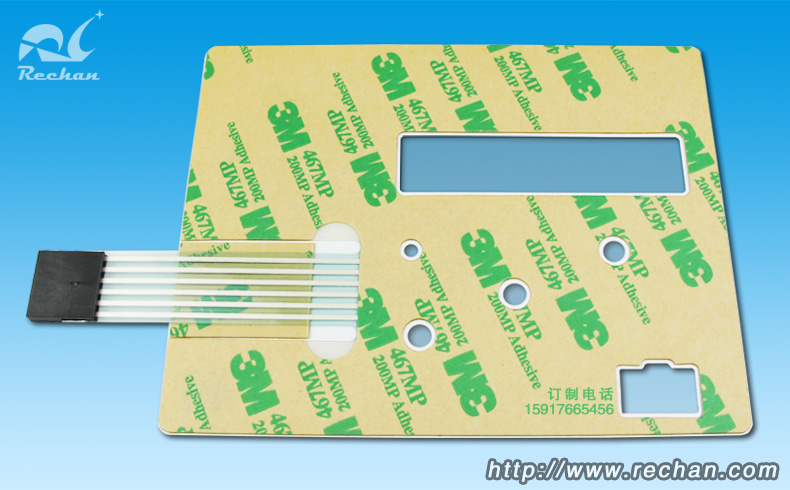 锐诚薄膜开关背胶3M 锐诚薄膜开关连接器